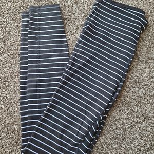 Athleta Striped leggings